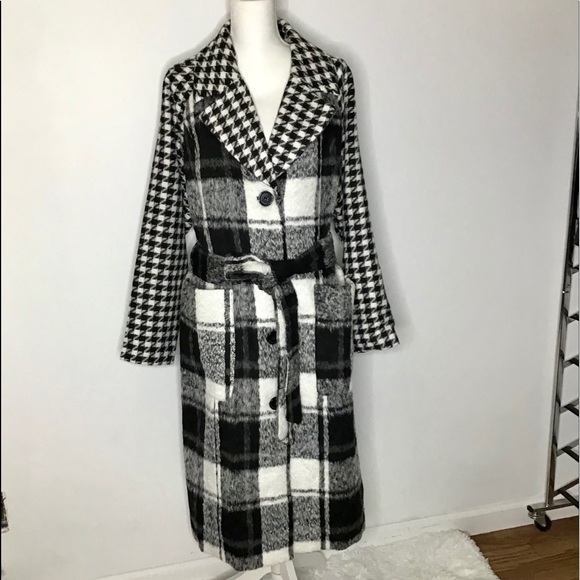 Eloquii Printed Block Coat - Picture 3 of 16